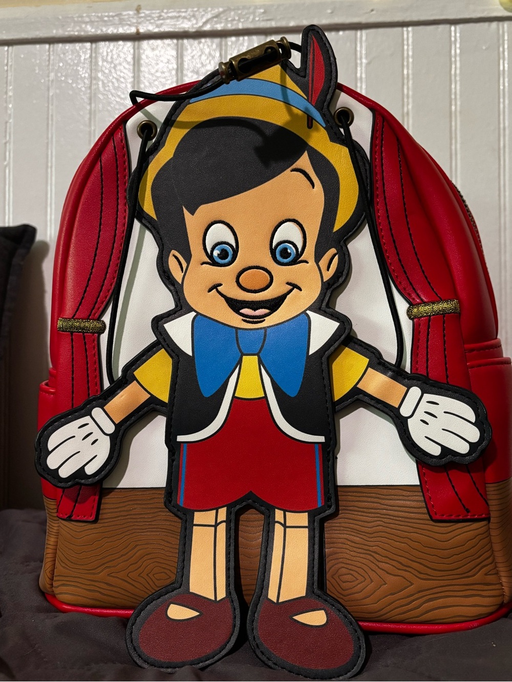 Pinocchio Disney Loungefly NWOT